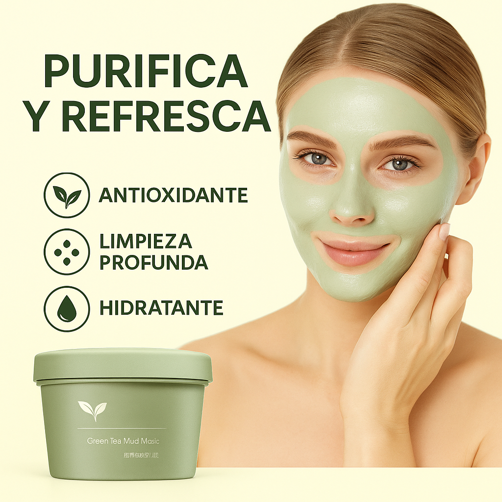 Mascarilla Limpiadora Te` Verde