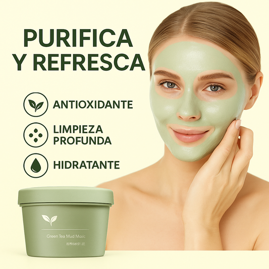 Mascarilla Limpiadora Te`  Verde